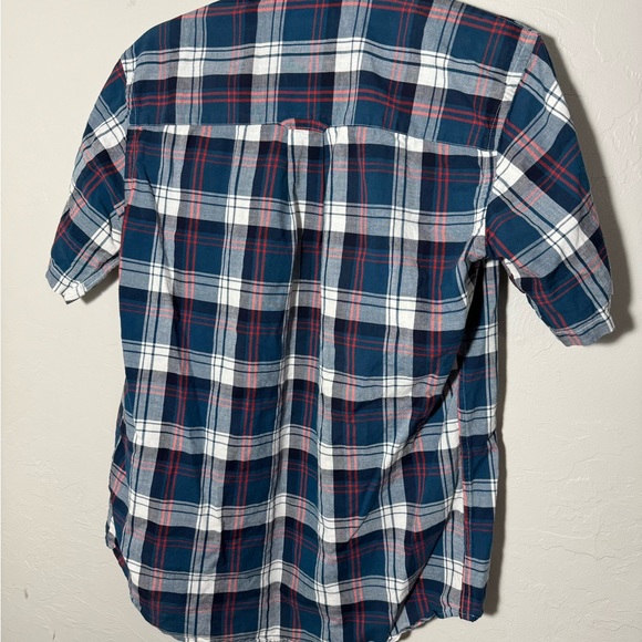 Pendleton Seaside Short Sleeve Plaid Flannel Button Up Shirt Multicolor Mens S - Picture 3 of 3